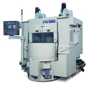 Centro de Torneamento Vertical com 4 fusos